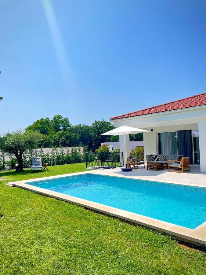 Villa Destiny Nedescina, Istrien, Kroatien Zewnętrze zdjęcie