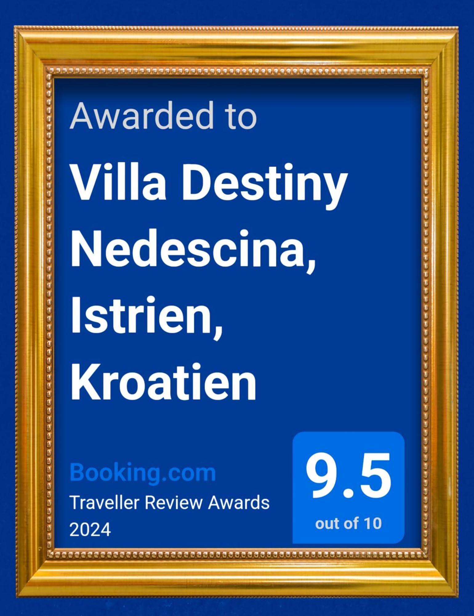 Villa Destiny Nedescina, Istrien, Kroatien Zewnętrze zdjęcie